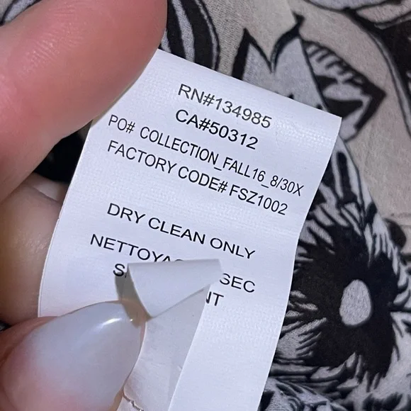 For Love and Lemons Gracie Mini Dress Cream Floral - Picture 10 of 10